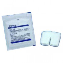 "Non-Woven Sterile Tracheostomy/Drain Sponge 4"" x 4"", 6-Ply"