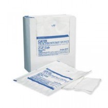 "Non-Woven Sterile Tracheostomy/Drain Sponge 2"" x 2"", 6-Ply"