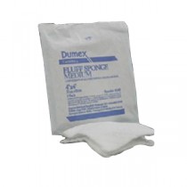 "Gazetex 100% Cotton Non-Sterile Fluff Sponge 7-3/4"" x 8-3/4"", 6-Ply"