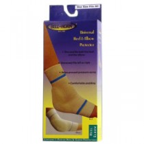 Bell-Horn Heel and Elbow Protector, Universal 11'', White