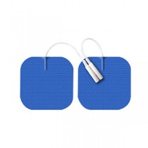 "Econotens (48x48mm) White Fabric Carbon Plastic Ziplock, 2"" x 2"" Square"