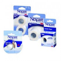 "Nexcare Gentle Paper First Aid Tape, 1"" x 10yds, 2 Pack"