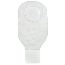 "Securi-T USA 12"" Drainable Pouch Transparent 1 Curved Tail Closure"