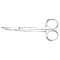 Securi-T Ostomy Scissors, Curved