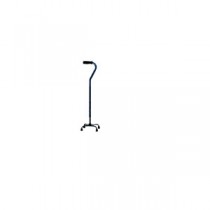 Designer Quad Cane, Indigo, Small Base
