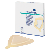 "PermaFoam Comfort Adhesive Standard Island Foam Dressing 7"" x 7"" Sacral"