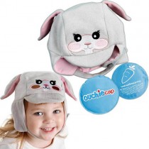 Cool Gel N Cap Kids Ice and Heat Packs with First Aid Cap, Tulip The Bunny