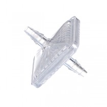 "Suction Bacteria Filter 1/4 to 1/2"" Barb, Both Ends"