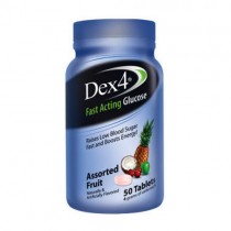 Dex4 Assorted Fruit Glucose Tablets