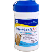Sani-hands ALC Antimicrobial Alcohol Gel Hand Wipe