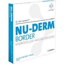 "Nu-Derm Bordered Hydrocolloid Dressing 2"" x 2"""