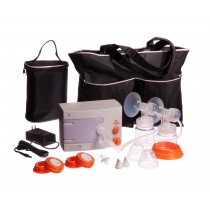 Hygeia Q Breast Pump with Deluxe Tote, PAS Personal Accessory Set and Power Supply