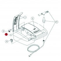 Replacement In-take Filter for Aerosol Compressor/Nebulizer