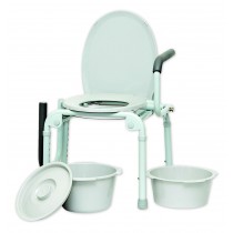 "Drop Arm Commode 14"" x 16"" Seat Dimension"