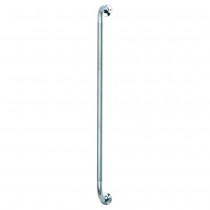Chrome Knurled Grab Bar 12", Steel Tubing