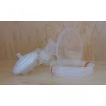 Wide Neck Replacement Shield with Valve, 24 mm