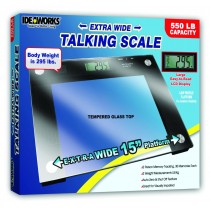 "Talking Scale, 15"" x 12"" x 1"" Platform, 550 lb. Weight Capacity"
