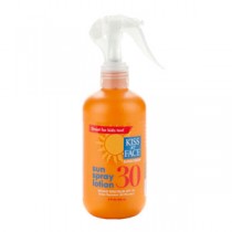 Sunblock Spray SPF 30 Lotion Kiss My Face 6 oz