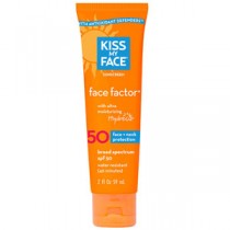 Sunscreen Face Neck SPF 50 Kiss My Face 2 oz
