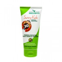 Goddess Garden Sunscreen Natural Kids Family SPF 30 6 oz