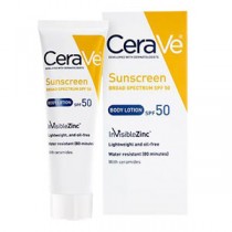 CeraVe Sunscreen Broad Spectrum SPF 50, 3 fl oz.