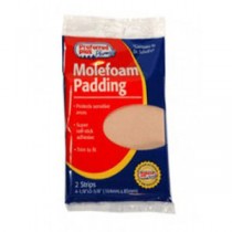 "Preferred Plus Molefoam Padding, 4"" x 3"" (2 Strips)"