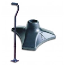 "Able Tripod Replacement Base for 3/4"" dia. Cane Tip"