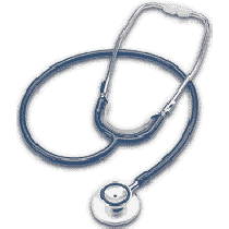 "Spectrum Dual Head Stethoscope, 30"""