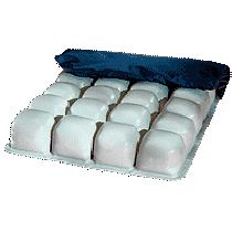 "Mosaic Cushion, 18"" X 18"", w/Hand Pump & Cover"