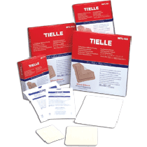 "TIELLE Adhesive Hydropolymer Dressing 4-1/4"" x 4-1/4"""