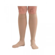 Mediven Plus Calf with Silicone Band, 20-30, Extra Wide, Closed, Beige, Size 7