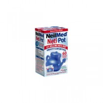 NasaFlo Neti Pot with Premixed Packets