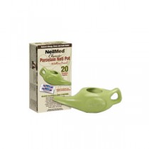 NasaFlo Porcelain Neti Pot 20 count
