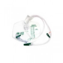 PECO Deluxe 2000ml (2L) drain bag with single hook hanger
