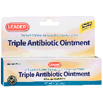 Leader Triple Antibiotic Ointment, 1 oz.