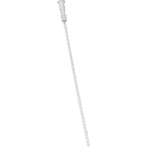 ReliaMed Polished Eye Pediatric Straight Intermittent Catheter with Funnel Connector 12 Fr 10"