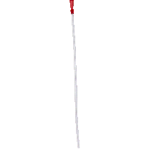 "ReliaMed Polished Eye Male Straight Intermittent Catheter with Funnel Connector 18 Fr 16"""
