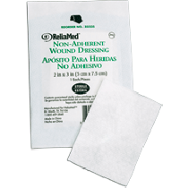 "ReliaMed Sterile Non-Adherent Wound Dressing 2"" x 3"""