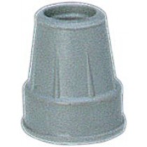 "Gray Tips, Pair, Fits 3/4"" Diam Canes"
