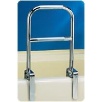 "Dual Level Bathtub Rail, 12 1/4""W X 1""D X 17 1/4""H"