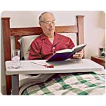 "Overbed Table, ""C"" Style Base, Adjusts For Left/Rt"