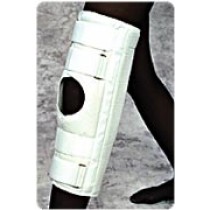 "White, Md, 16"" Deluxe Knee Immobilizer"