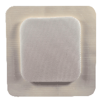 "MediPlus-Comfort Foam Border Ag Island Dressing, 3"" x 4"", Pad Size 2.4"" x 3"", Sterile"
