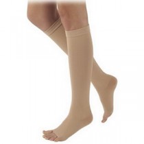 Natural Rubber Knee-High Stockings Size L2, Natural