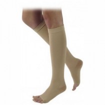 Natural Rubber Knee-High Compression Stockings Size S3, Natural