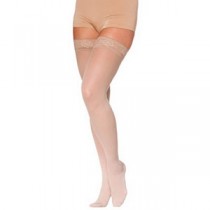 Select Comfort Thigh-High with Grip-Top, 20-30, Large, Long, Closed, Suntan
