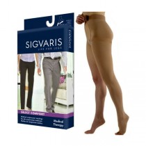 Select Comfort Thigh-High with Waist Attachment, 20-30, Large, Long, Open, Crispa, Left