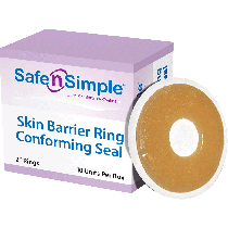 "Conforming Adhesive Seals, 2"" Skin Barrier Ring"