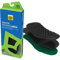 "RX Orthotic Arch Support 3/4"" Men's 12/13"