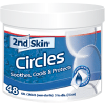 "2nd Skin Gel Circles 3"" Diameter"